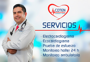 Imagen de una lista de los servicios junto al Doctor Manuel Baños